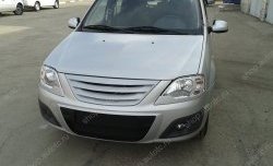 1 399 р. Решётка радиатора верхняя Sport Лада Ларгус дорестайлинг R90 (2012-2021) (Неокрашенная)  с доставкой в г. Кемерово. Увеличить фотографию 9