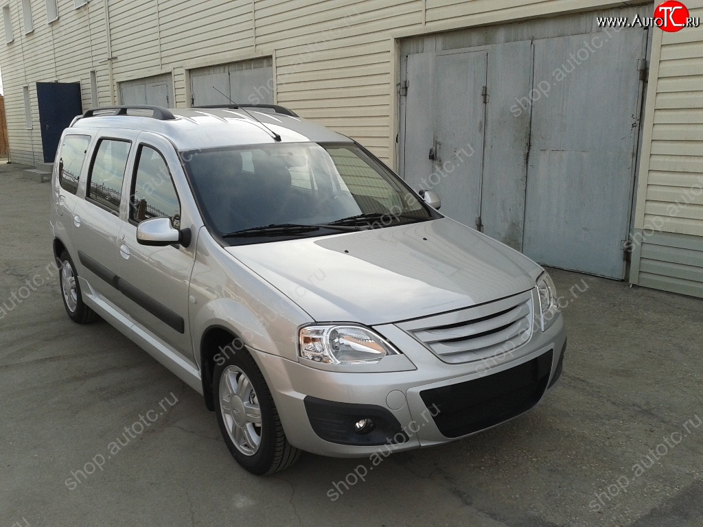 719 р. Реснички на фары Sport Лада Ларгус дорестайлинг R90 (2012-2021) (Неокрашенные)  с доставкой в г. Кемерово