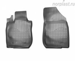 Комплект ковриков в салон Norplast (передние) Лада Ларгус (2012-2021) дорестайлинг R90