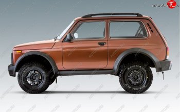 3 049 р. Порожек пластиковый Bronto (левый)  Лада нива 4х4  2121 Бронто (2017-2025) 3 дв. 1-ый рестайлинг, 3 дв. 2-ой рестайлинг (Неокрашенные)  с доставкой в г. Кемерово. Увеличить фотографию 2
