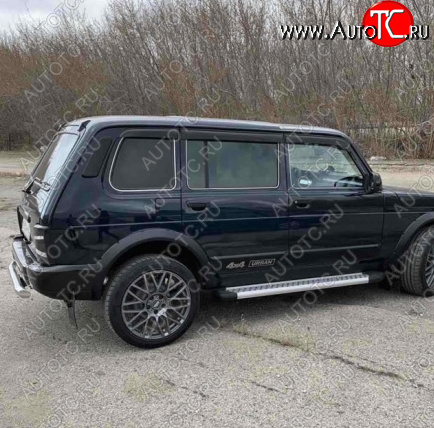 4 099 р. Накладки на колёсные арки Razor  Лада нива 4х4 ( 2131,  2121) (2014-2021) Урбан 3 дв. дорестайлинг, Урбан 5 дв. дорестайлинг, Урбан, Урбан 5 дв. рестайлинг (Шагрень)  с доставкой в г. Кемерово