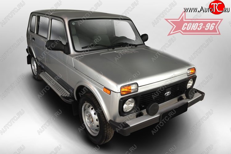 9 134 р. Пороги Souz-96  Лада нива 4х4  2131 (1993-2019) 5 дв. дорестайлинг  с доставкой в г. Кемерово