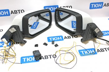 7 399 р. Боковые зеркала в стиле AMG Тюн-Авто (2 шт., электрорегулировка, анти-блик, подогрев)  ВИС 2346 ( бортовой,  фургон,) (1998-2025), ВИС 23461 ( бортовой,  фургон,) (1998-2025), Лада Нива 4х4  2121 (1977-2019), Лада нива 4х4 ( 2131,  2329,  2121-80,  2121 Бронто,  2121,  2121 (Legend)) (1993-2025) (Белый , Неокрашенное)  с доставкой в г. Кемерово. Увеличить фотографию 3