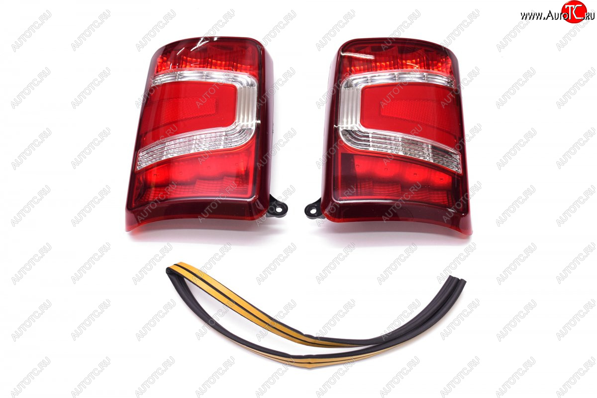 5 949 р. Светодиодные LED фонари (задние) Тюн-Авто  Лада нива 4х4  2131 (1993-2019) 5 дв. дорестайлинг (Цвет: красный)  с доставкой в г. Кемерово