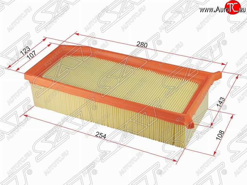 270 р. Фильтр воздушный двигателя SAT  Renault Clio  BH98 (2012-2020), Renault Duster  HS (2015-2021), Renault Kaptur (2016-2025), Renault Logan  2 (2014-2025), Renault Logan Stepway (2018-2025), Renault Sandero  (B8) (2014-2018), Renault Sandero Stepway  (B8) (2014-2018), Лада XRAY (2016-2022), Лада XRAY Cross (2018-2022), Лада Веста ( 2180,  SW 2181) (2015-2025), Лада Веста Кросс ( 2181,  2180) (2017-2025)  с доставкой в г. Кемерово