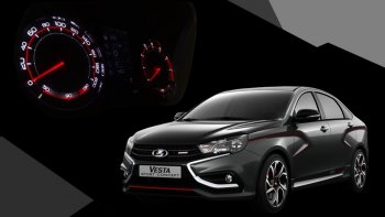 62 999 р. Приборная панель Ferrum GF 940 SPORT Edition  Лада Веста ( 2180,  SW 2181) - Веста Кросс ( 2181,  2180) (С кожаным щитком (строчка красная))  с доставкой в г. Кемерово. Увеличить фотографию 5