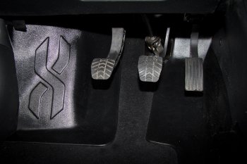 849 р. Накладка на ковролин АртФорм (водительская сторона) Лада Веста SW 2181 универсал рестайлинг (2022-2025)  с доставкой в г. Кемерово. Увеличить фотографию 3
