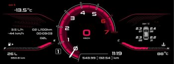 47 999 р. Электронная панель приборов Тюн-Авто “VISION GPS” (антирадар) Лада Веста Кросс 2180 седан дорестайлинг (2018-2022) (Темно-серый цвет, матовая фактура)  с доставкой в г. Кемерово. Увеличить фотографию 5