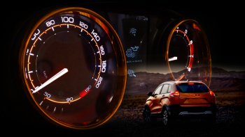 Комбинация приборов Ferrum GF 890 Cross Лада XRAY (2016-2022) (с щитком)