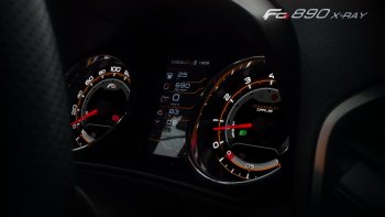 Приборная панель Ferrum GF 890 XRAY Лада XRAY (2016-2022) (с щитком)