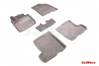 Текстильные 3D коврики в салон SEINTEX TopPrestige серые Лада XRAY - XRAY Cross