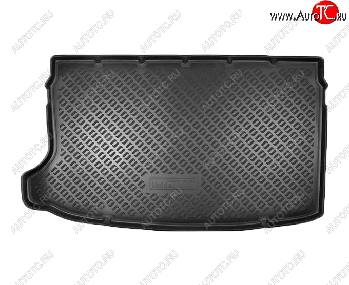 1 479 р. Коврик в багажник Norplast (на верхнюю полку)  Volkswagen T-Cross (2019-2025) (Черный)  с доставкой в г. Кемерово