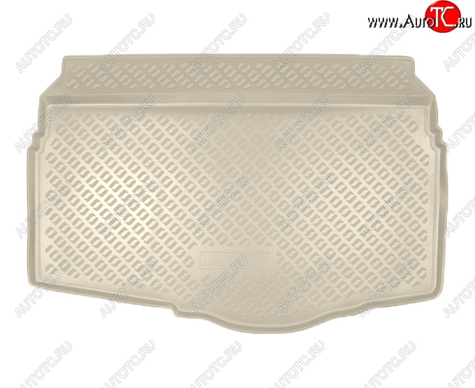 1 799 р. Коврик в багажник Norplast (на нижнюю полку)  Volkswagen T-Cross (2019-2025) (Бежевый)  с доставкой в г. Кемерово