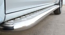 32 849 р. Широкая защита порогов SLITKOFF  Volkswagen Amarok (2009-2016) дорестайлинг  с доставкой в г. Кемерово. Увеличить фотографию 4