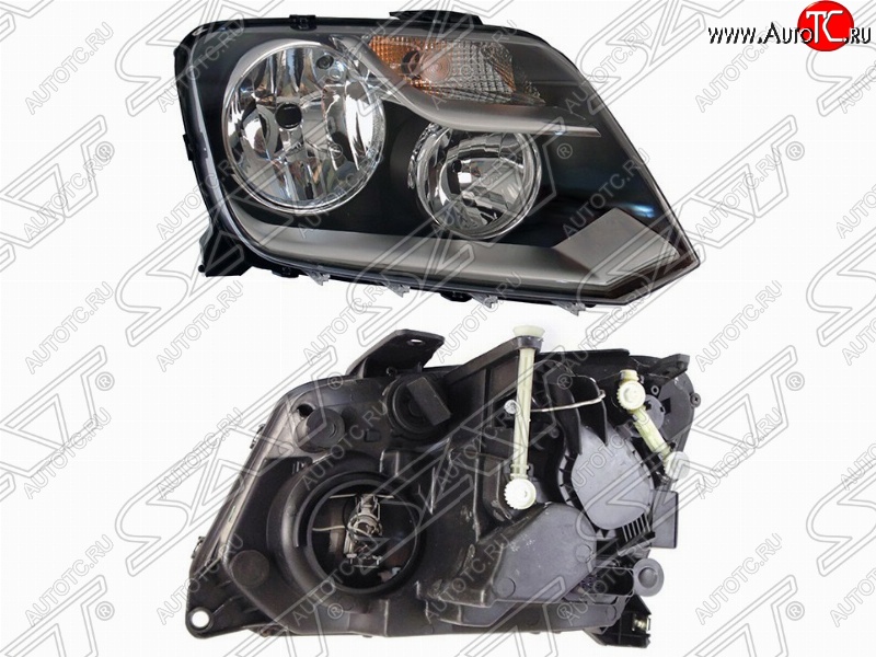 11 799 р. Правая фара SAT  Volkswagen Amarok (2009-2016) дорестайлинг  с доставкой в г. Кемерово