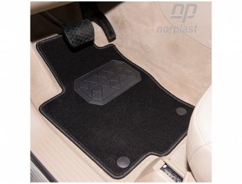 Комплект ковриков в салон Norplast (текстиль) Volkswagen Amarok (2009-2022) дорестайлинг, рестайлинг