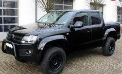 21 499 р. Накладки на колёсные арки LinexTras Volkswagen Amarok дорестайлинг (2009-2016) (Неокрашенные)  с доставкой в г. Кемерово. Увеличить фотографию 2