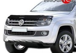 3 689 р. Дефлектор капота NovLine  Volkswagen Amarok (2009-2016) дорестайлинг  с доставкой в г. Кемерово. Увеличить фотографию 1