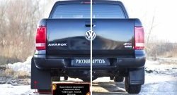 2 399 р. Брызговики RA широкие (с выносом 50 мм)  Volkswagen Amarok (2009-2016) дорестайлинг  с доставкой в г. Кемерово. Увеличить фотографию 3
