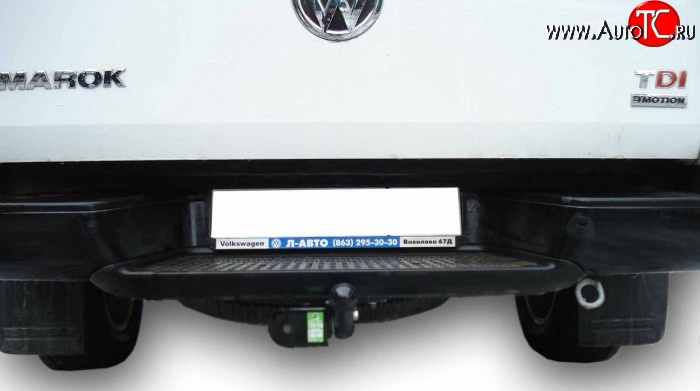 4 299 р. Фаркоп Лидер Плюс (до 1500 кг) Volkswagen Amarok дорестайлинг (2009-2016) (Без электропакета)  с доставкой в г. Кемерово
