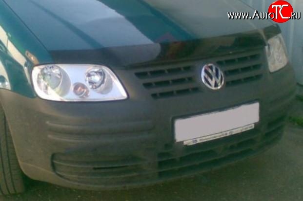 3 299 р. Дефлектор капота NovLine  Volkswagen Caddy  2K (2003-2010) дорестайлинг  с доставкой в г. Кемерово