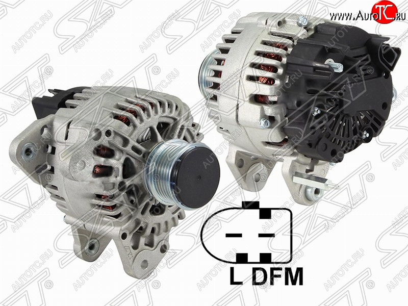 3 699 р. Генератор (110A/ 12V) (1,9D/2,0D/2,5D) SAT Volkswagen Passat B6 седан (2005-2011)  с доставкой в г. Кемерово