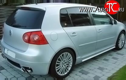 8 949 р. Накладка Hofele на задний бампер Volkswagen Golf 5 хэтчбэк (2003-2009) (Неокрашенная)  с доставкой в г. Кемерово