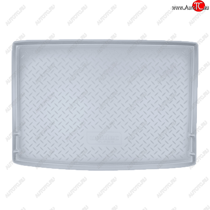 2 159 р. Коврик багажника Norplast Unidec  Volkswagen Golf  5 (2003-2009) хэтчбэк (Цвет: серый)  с доставкой в г. Кемерово
