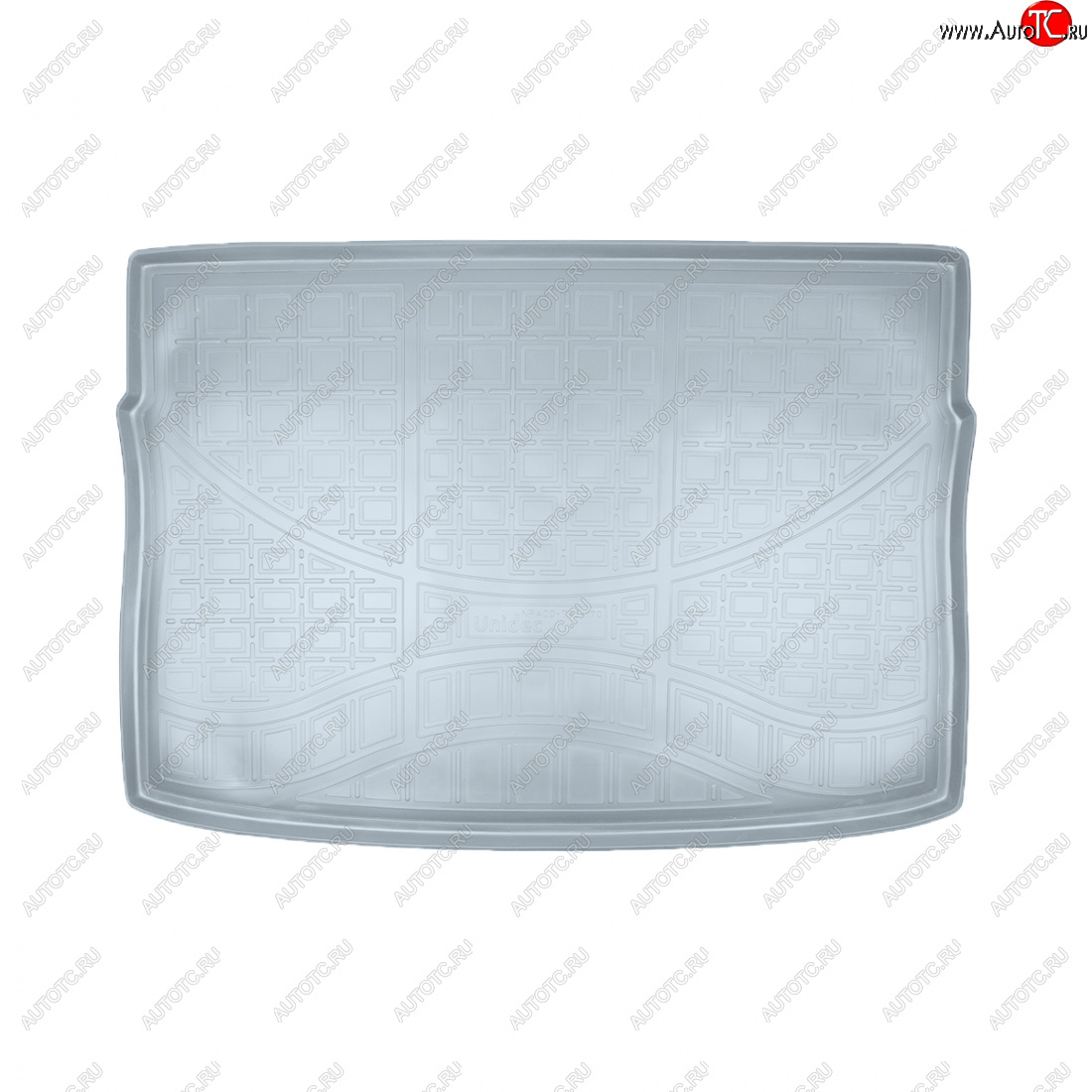 2 149 р. Коврик багажника Norplast Unidec  Volkswagen Golf  8 (2019-2025) хэтчбэк 5 дв. (серый)  с доставкой в г. Кемерово