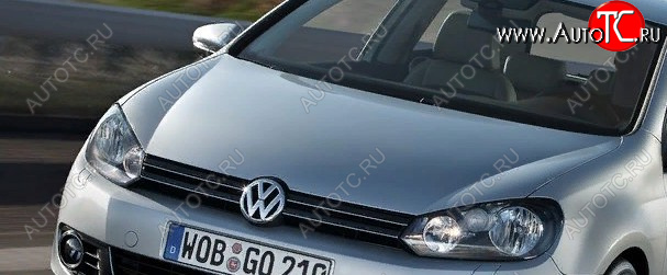 12 849 р. Металлический капот SIGNEDA Volkswagen Golf 6 хэтчбэк 5 дв. (2008-2014) (неокрашенный)  с доставкой в г. Кемерово