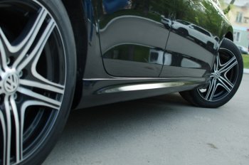 6 949 р. Пороги  MV Tuning (R-Line) Volkswagen Golf 6 хэтчбэк 5 дв. (2008-2014) (Неокрашенные)  с доставкой в г. Кемерово. Увеличить фотографию 1
