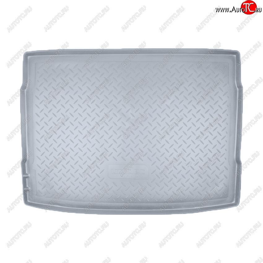 2 159 р. Коврик багажника Norplast Unidec  Volkswagen Golf  6 (2008-2014) хэтчбэк 5 дв. (Цвет: серый)  с доставкой в г. Кемерово