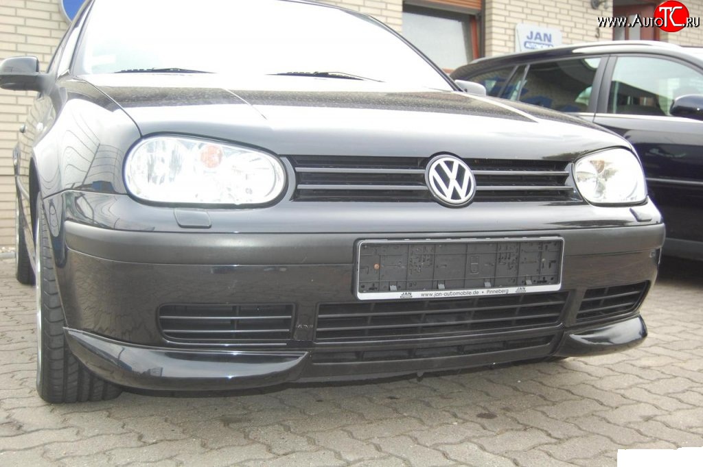 5 999 р. Накладка Sport-Line на передний бампер Volkswagen Golf 4 (1997-2003)  с доставкой в г. Кемерово