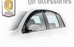 Комплект дефлекторов окон CA Plastic Volkswagen Golf Plus 6 (2009-2014) (Classic полупрозрачный)