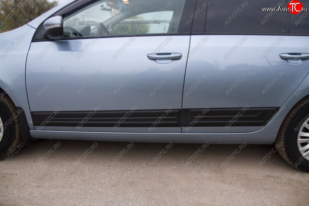74 999 р. Молдинги RA Volkswagen Golf 6 хэтчбэк 5 дв. (2008-2014) (Поверхность: глянец, Неокрашенные)  с доставкой в г. Кемерово