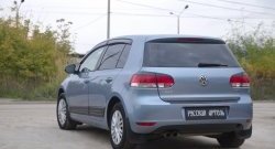 1 099 р. Защитная накладка на задний бампер RA Volkswagen Golf 6 хэтчбэк 5 дв. (2008-2014)  с доставкой в г. Кемерово. Увеличить фотографию 2