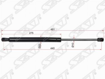 Газовый упор крышки багажника SAT Volkswagen Golf  6 (2008-2014) хэтчбэк 5 дв.