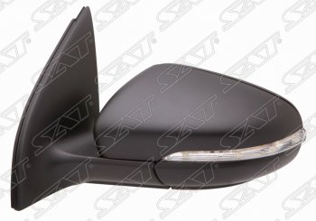 Боковое левое зеркало заднего вида (регулировка: эл./поворотник/обогрев) SAT Volkswagen Golf  6 (2008-2014) хэтчбэк 5 дв.