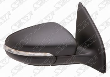 Боковое правое зеркало заднего вида (регулировка: эл./поворотник/обогрев) SAT Volkswagen Golf  6 (2008-2014) хэтчбэк 5 дв.