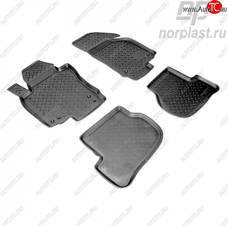 2 279 р. Комплект ковриков в салон Norplast  Volkswagen Golf  6 (2008-2014) хэтчбэк 5 дв.  с доставкой в г. Кемерово