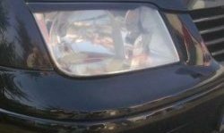 1 649 р. Реснички на фары CT Volkswagen Jetta A4 седан (1998-2005) (Неокрашенные)  с доставкой в г. Кемерово. Увеличить фотографию 2