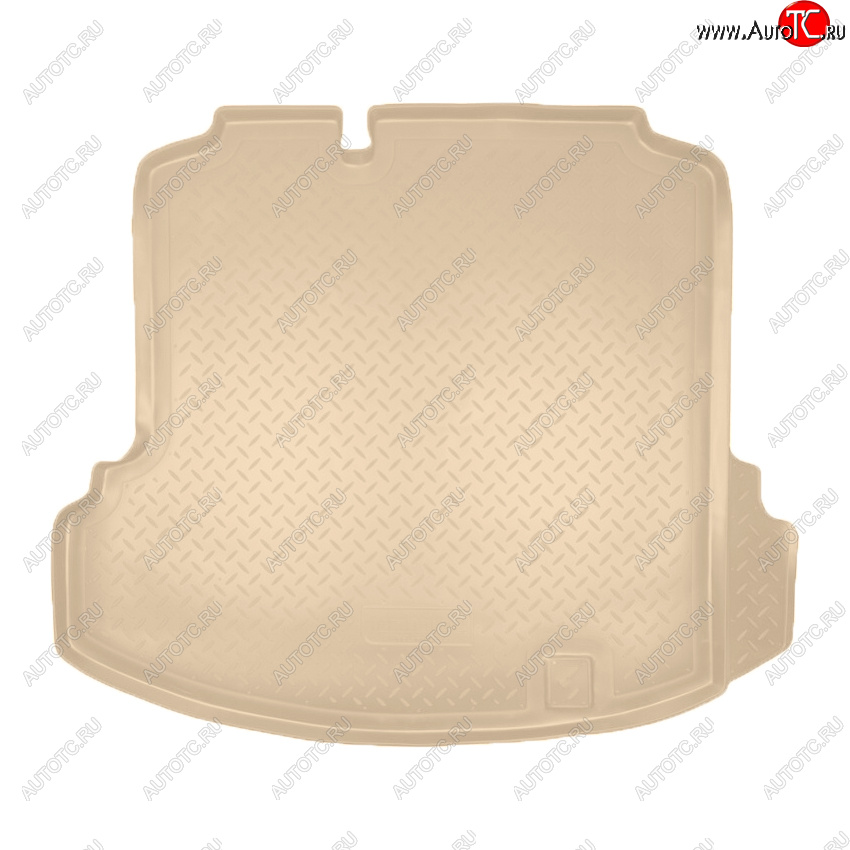 2 479 р. Коврик багажника Norplast Unidec  Volkswagen Jetta  A5 (2005-2011) седан (Цвет: бежевый)  с доставкой в г. Кемерово