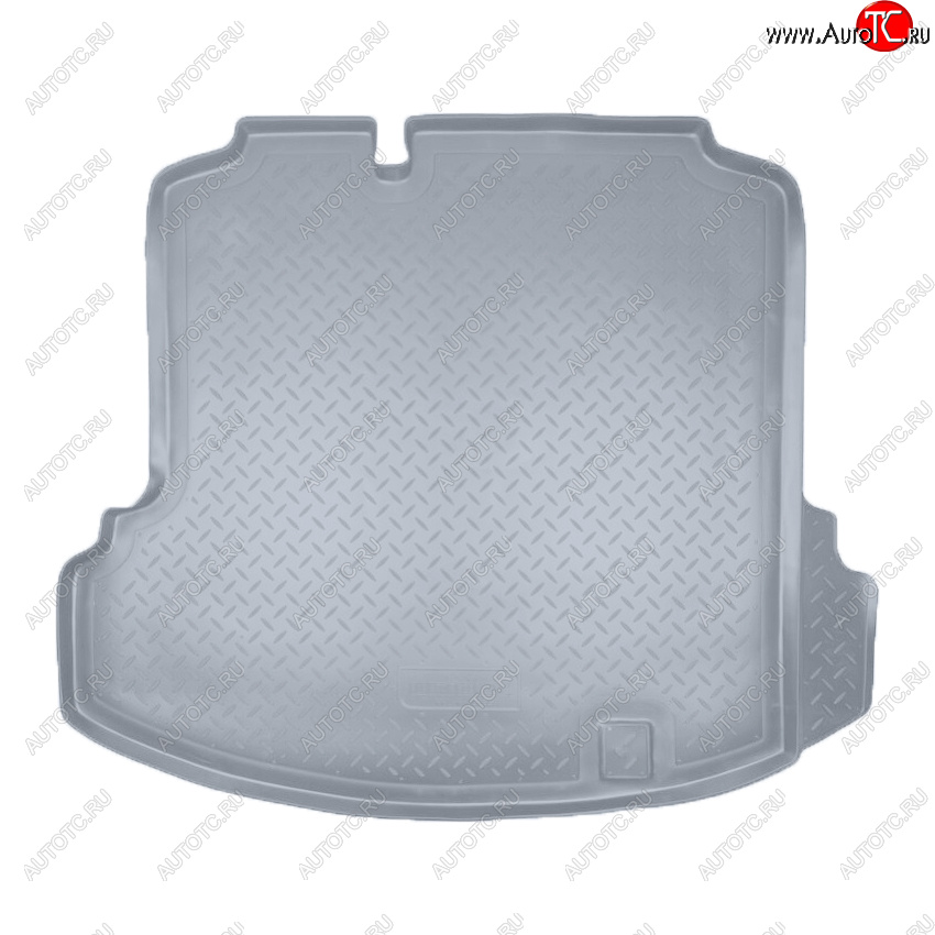 2 479 р. Коврик багажника Norplast Unidec  Volkswagen Jetta  A5 (2005-2011) седан (Цвет: серый)  с доставкой в г. Кемерово