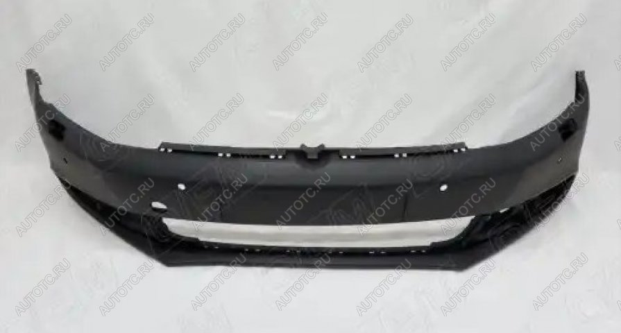 6 299 р. Бампер передний (с отверстиями под парктроник и омыватели фар) OEM Volkswagen Jetta A6 седан дорестайлинг (2011-2015) (неокрашенный)  с доставкой в г. Кемерово