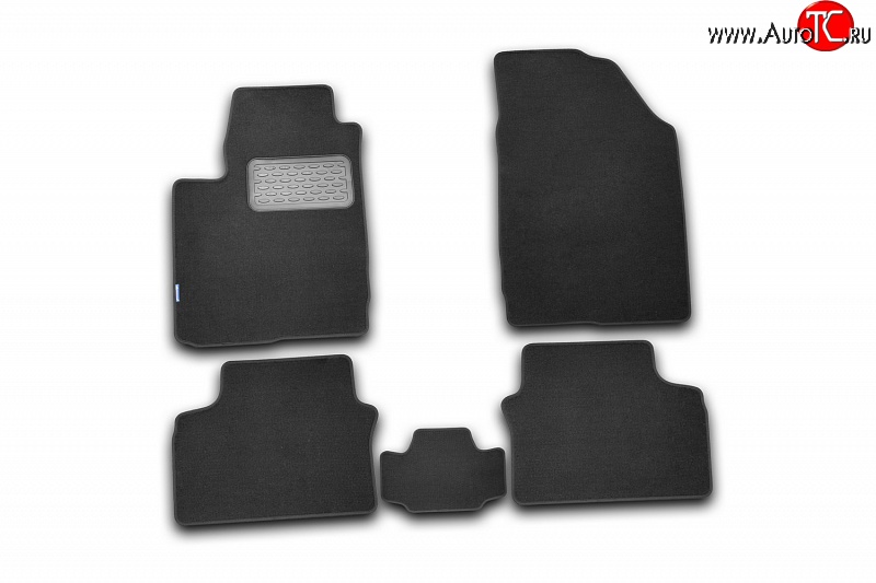 3 299 р. Коврик в салони Element 5 шт. (текстиль) (АКПП) Volkswagen Jetta A5 седан (2005-2011)  с доставкой в г. Кемерово