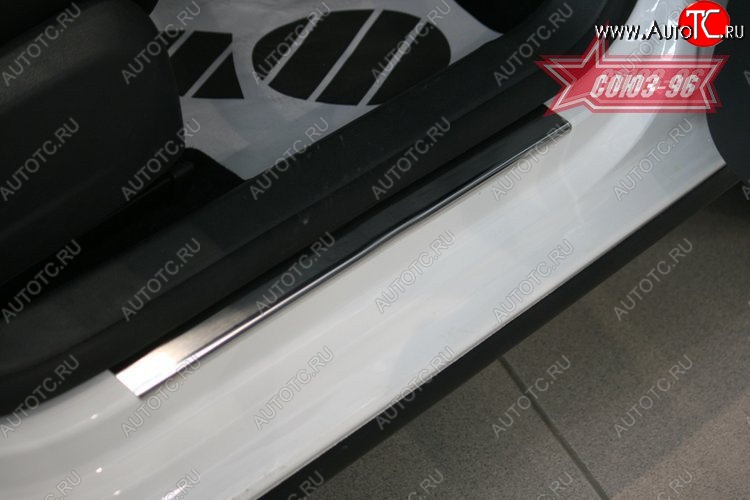 2 204 р. Накладки на внутренние пороги Souz-96 Volkswagen Jetta A5 седан (2005-2011)  с доставкой в г. Кемерово