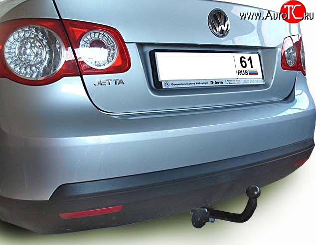 7 999 р. Фаркоп Лидер Плюс  Volkswagen Jetta  A5 (2005-2011) седан (Без электропакета)  с доставкой в г. Кемерово