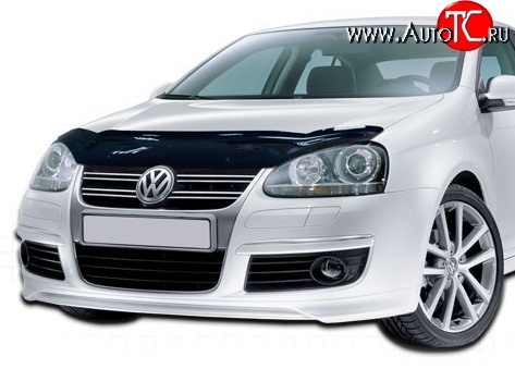 4 599 р. Дефлектор капота NovLine (седан) Volkswagen Jetta A6 седан дорестайлинг (2011-2015)  с доставкой в г. Кемерово