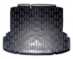 Коврик в багажник Aileron (полиуретан) Volkswagen Jetta  A6 (2011-2015) седан дорестайлинг