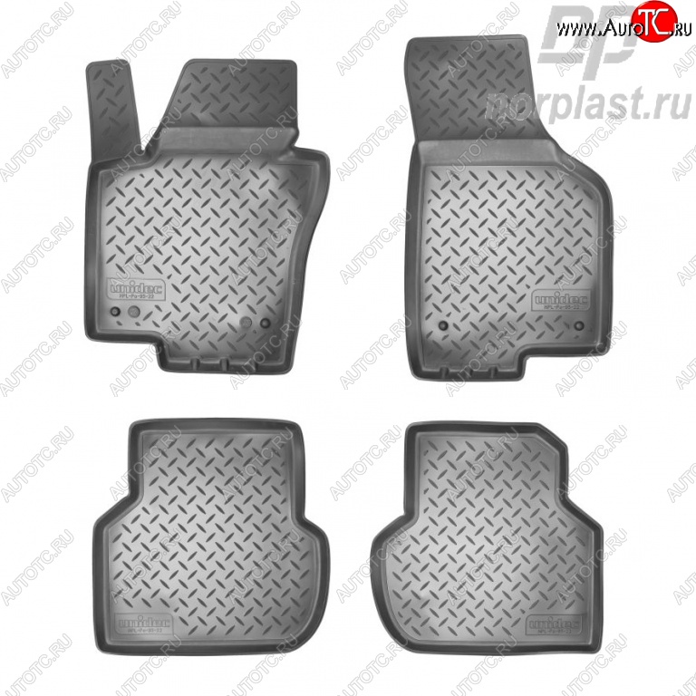 2 279 р. Комплект ковриков в салон Norplast  Volkswagen Jetta  A6 (2011-2015) седан дорестайлинг  с доставкой в г. Кемерово